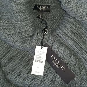 NWT▪︎TALBOTS wool cowl neck sweater▪︎Sp